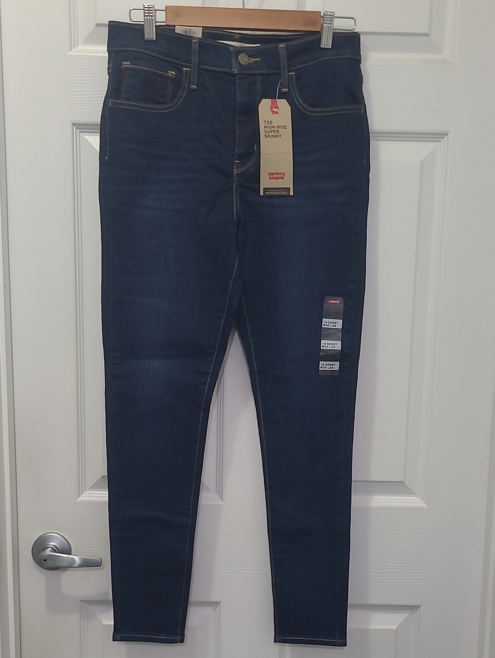 Levi's Indigo Super Skinny High-Rise Jeans - Women's